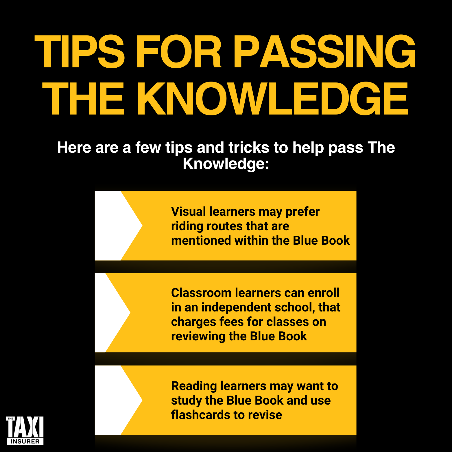 passing the knowledge infographic